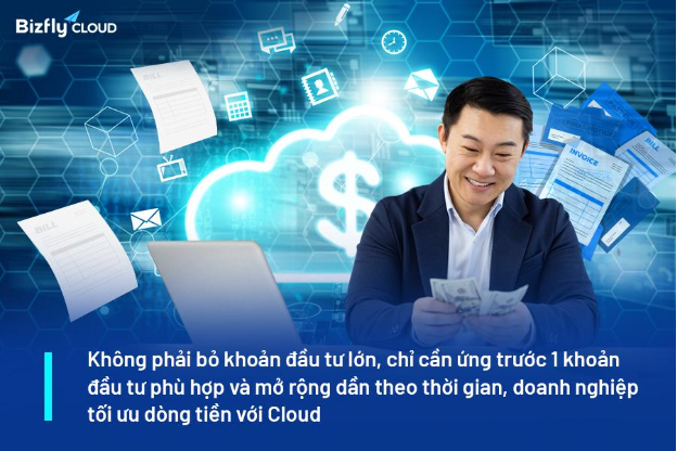 Đầu tư ban đầu tối thiểu và tăng giảm quy mô hạ tầng công nghệ theo sát nhu cầu thực tế giúp doanh nghiệp tối ưu dòng tiền- Ảnh 2.